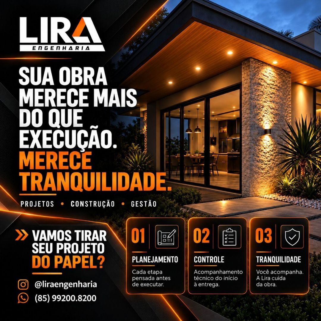Trabalho de Lira Construções e Serviços