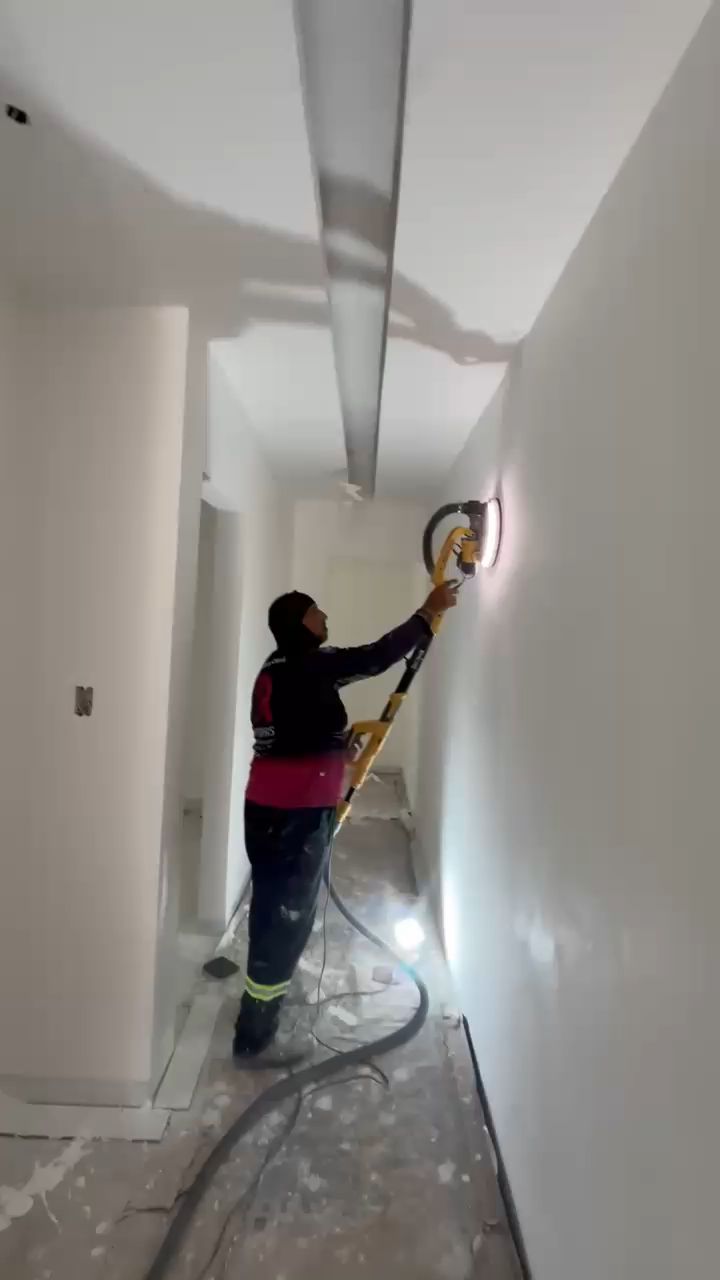 lixamento mecanizado sem poeira 
